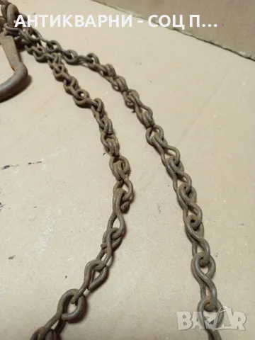 Стар Ръчно Кован Български Кантар., снимка 5 - Антикварни и старинни предмети - 49441995