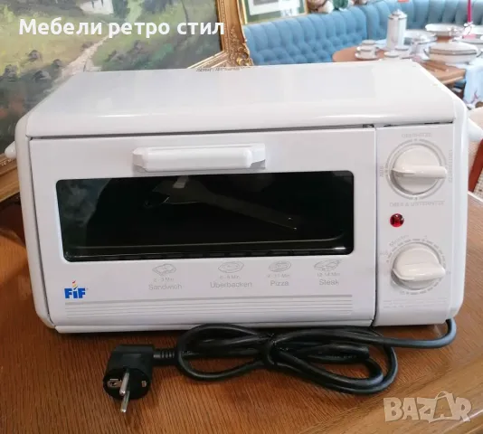 Мини универсална фурна. Напълно функционална, с табла и подвижна дръжка. , снимка 1