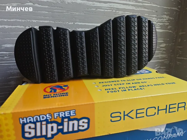 Сандали Skechers Glide Step черни 41.5 мъжки / дамски, снимка 5 - Мъжки сандали - 55734851