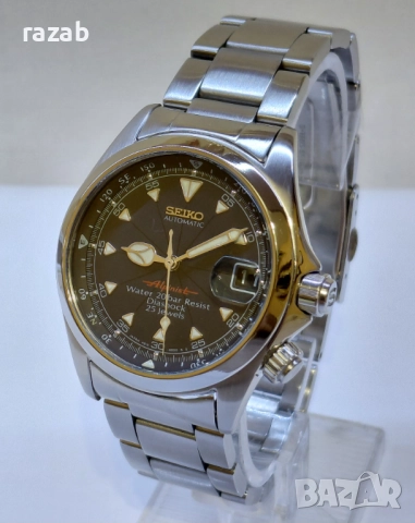 Seiko "Red" Alpinist 4S15-6000., снимка 4 - Мъжки - 52806117