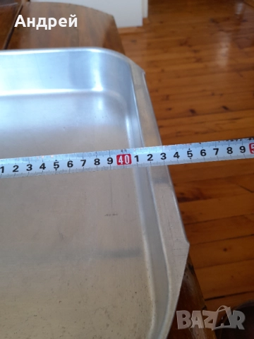 Стара алуминиева тава,тепсия #16, снимка 4 - Антикварни и старинни предмети - 51936493