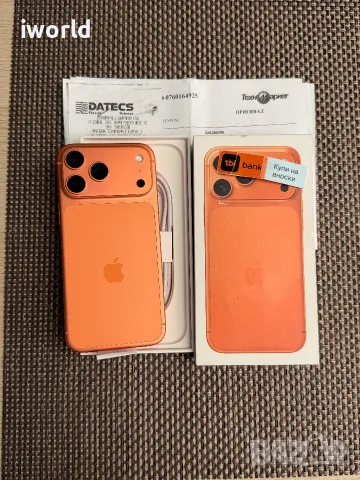 24м ГАРАНЦИЯ ❗️256Gb⚠️iPhone 17 Pro Max Лизинг от 42€/мес Orange❗️КАТО НОВ❗️ с опция на изплащане