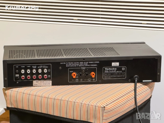 Усилвател Technics SU-Z15, снимка 6 - Ресийвъри, усилватели, смесителни пултове - 52826810