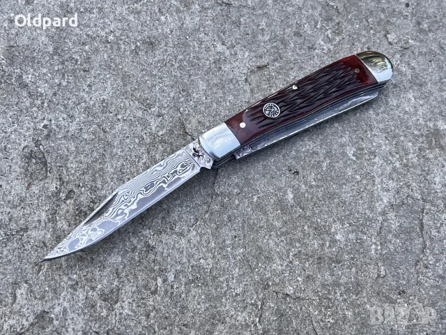 Сгъваем джобен нож Tombstone Stockman (от Roper Knives) RP0002DRB. 