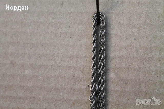 Сребърен кръст Руски, снимка 2 - Колиета, медальони, синджири - 49506066