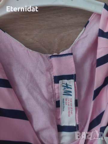 Детска рокля H&M , снимка 4 - Детски рокли и поли - 41759279