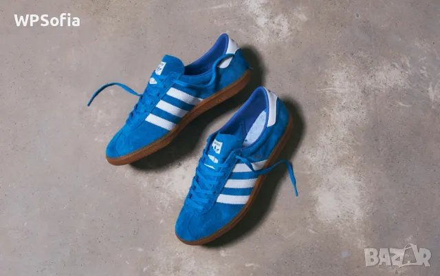 Adidas Originals White Blue Чисто Нови Оригинални Маратонки 42EU / 8UK, снимка 13 - Маратонки - 48263348