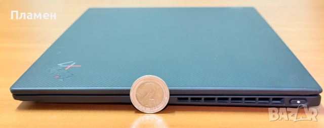 Lenovo X1 Nano G1 / CORE i7-1180G7 / 16GB / 512GB SSD / 2K Touch 100% sRGB, снимка 12 - Лаптопи за работа - 52066593