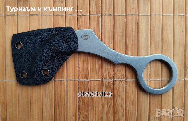 Карамбит с фиксирано острие, снимка 8 - Ножове - 52344843