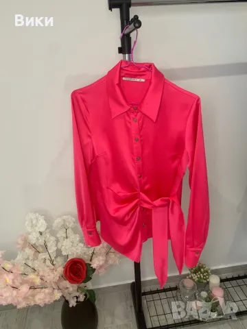 Сатенена риза в размер S