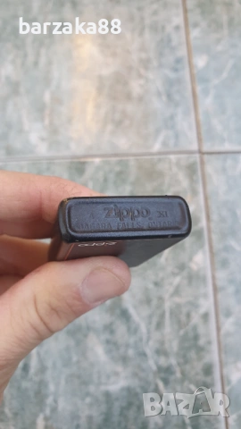 Запалка Зипо Zippo черна, снимка 3 - Запалки - 53612328