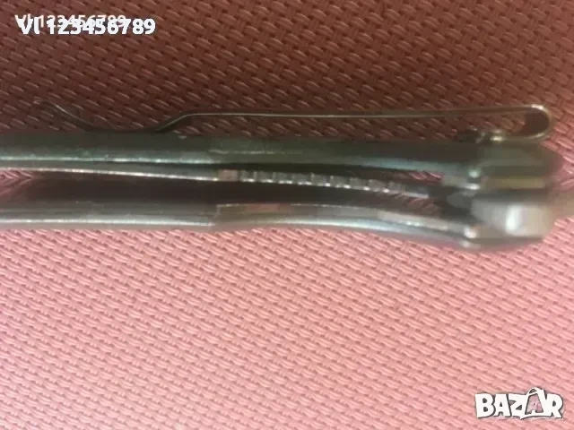 Дизайнерски сгъваем нож 92х222 , снимка 4 - Ножове - 53870449