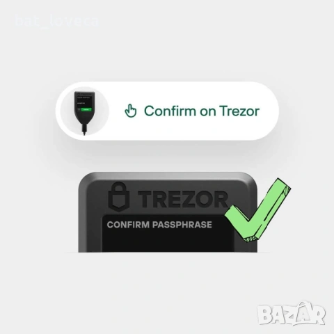 Нов Хардуерен портфейл за криптовалути - Trezor Model T (черен), снимка 2 - Друга електроника - 53756548