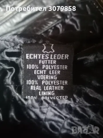 Кожено яке, снимка 3 - Якета - 48725239