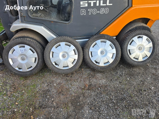 Метални джанти с зимни гуми 16" за Audi A3 8P 2010g