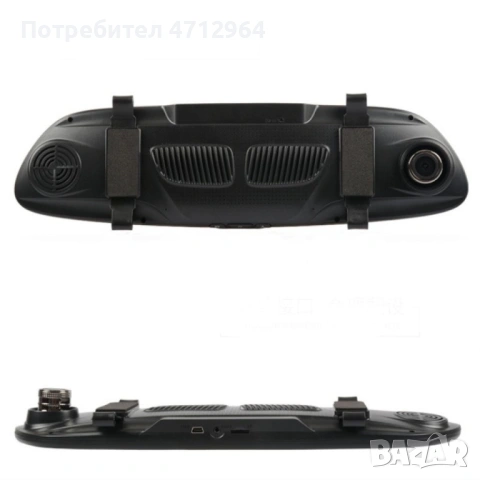 Видеорегистратор-огледало с камера за задно виждане К555 – AC84, снимка 3 - Аксесоари и консумативи - 53145264