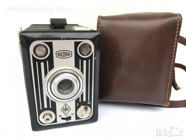 Колекционерски фотоапарат BILORA тип ВОХ №0857, снимка 2 - Антикварни и старинни предмети - 34279076