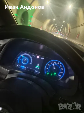 Nissan Leaf Термопомпа, 360* камери, всички защити, 100% бат.като новa, снимка 11 - Автомобили и джипове - 56345981