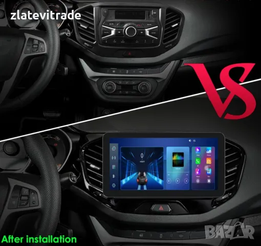 LADA VESTA CROSS SPORT 2015 - 2019 9" Андроид навигация, 9546, снимка 8 - Навигация за кола - 48108735