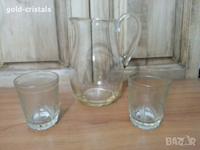 Стъклена кана , снимка 1