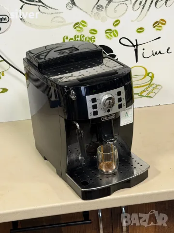 Кафемашина кафе автомат delonghi magnifica S с гаранция, снимка 3 - Кафемашини - 55935330