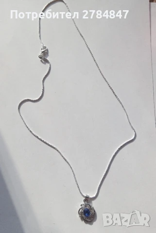 Колие с кристали , снимка 3 - Колиета, медальони, синджири - 50581464