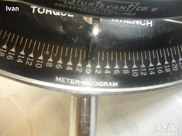 0-280Nm Made in USA ГОЛЯМ КАМИОНАДЖИЙСКИ РЪЧЕН ДИНАМОМЕТРИЧЕН КЛЮЧ МАНОСКОП 4кг САЩ ОРИГИНАЛЕН 3/8 , снимка 7 - Други инструменти - 50477075