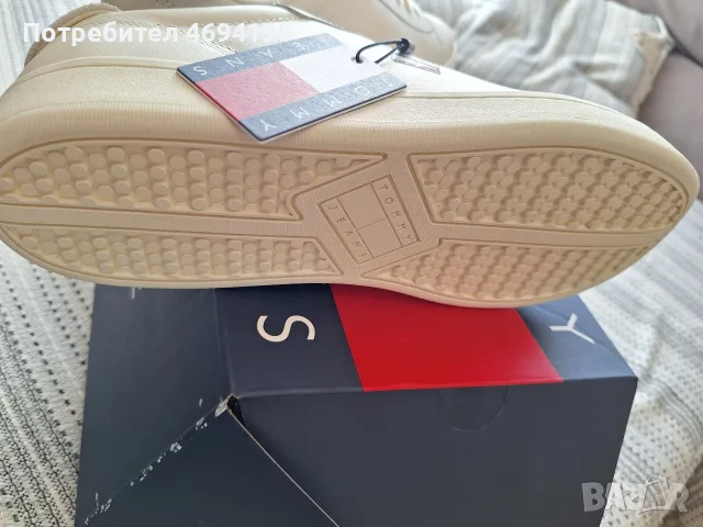 Оригинални кожени маратонки TOMMY HİLFİGER, снимка 7 - Маратонки - 55851609