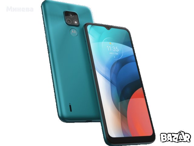 Смартфон Motorola Moto E7 Aquamarine , снимка 5 - Motorola - 42441986