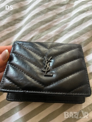 Портмоне естествена кожа ysl