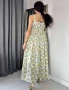 Дълга рокля с лимони , снимка 3