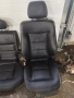 седалки предни и задни с 4 кори на врати за Мерцедес Е класа 212 седан 2010г черна кожа, снимка 4