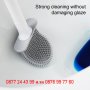 Иновативна стенна силиконова четка за тоалетна чиния – Silicone brush, снимка 8