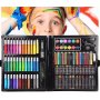 Детски Комплект за рисуване от 150 части в куфарче, снимка 1 - Рисуване и оцветяване - 41411675