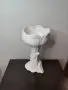 Красива ваза от керамика с бяла глазура. , снимка 4