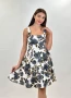 Дамска Къса Лятна Рокля Рози Код A703, снимка 1