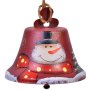 3 броя Коледни камбанки със снежен човек, снимка 1 - Декорация за дома - 42702435