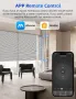 НОВ! WiFi превключвател Maxcio за завеси, APP, процент и таймер, снимка 3