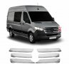 Mercedes Sprinter W907 Хромирани Лайсни 6 части За Предна Решетка след 2018, снимка 4