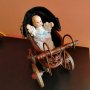 Антикварна колекционерска количка за кукли, снимка 10