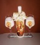 Подарък за Кръстници- Сервиз и декоративна свещ със снимка, снимка 12