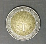 2 euro coin France 2011 монета 2 евро Франция евромонета, снимка 1
