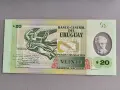 Банкнота - Уругвай - 20 песо UNC | 2020г., снимка 2