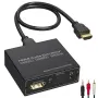HDMI Audio Extractor / Аудио екстрактор 4K@60Hz с ARC eARC, снимка 6