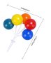5 балона връзка изкуствени декоративни балони балончета балон топер украса за торта мъфини парти, снимка 2