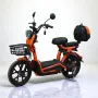 Електрически скутер с педали MaxMotors EBZ 18 750W/48V/20Ah - ORANGE, снимка 1