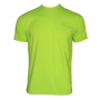 Памучна тениска в зелен цвят, снимка 1 - Тениски - 44616417