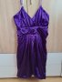 Къса лилава рокля Xs размер, снимка 5