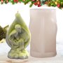 3D Християнско семейство в крило силиконов молд форма фондан шоколад гипс смола свещ, снимка 2