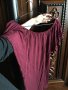 Дамска блуза с паднал ръкав Amisu Бордо, снимка 4